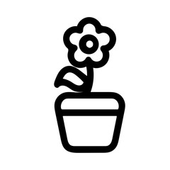 Obraz premium flower silhouette