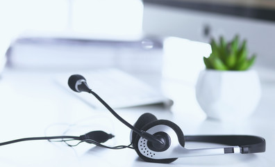 Communication support, call center and customer service help de
