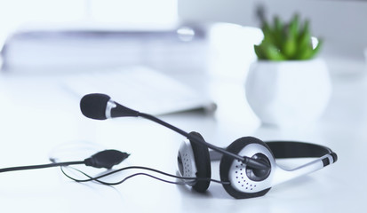 Communication support, call center and customer service help de