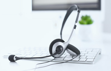 Communication support, call center and customer service help de
