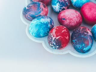 Beautiful Easter eggs painted