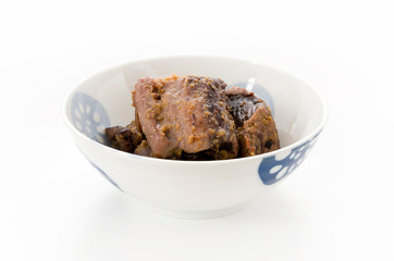 まぐろの血合いの煮物