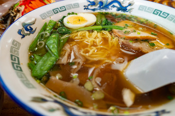 Ramen noodle japanese style