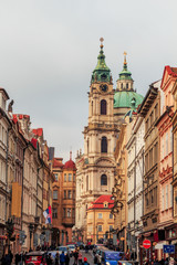 view of the old city of prague