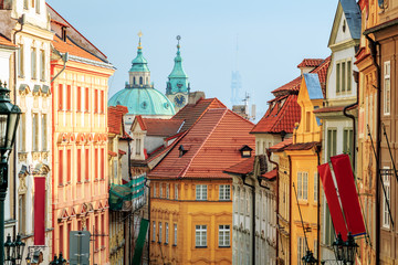 Obraz premium widok na stare miasto w pradze