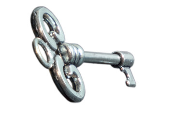 Cutouts of a special key with a beautiful motive