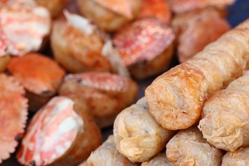 Deep fried crab roll