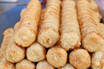 Deep fried crab roll
