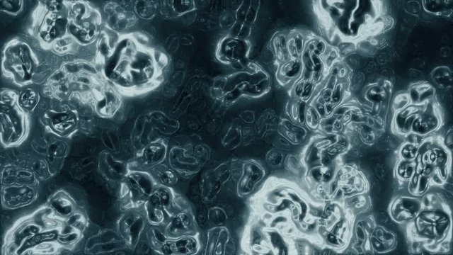 Morphing Liquid Metal Background Loop