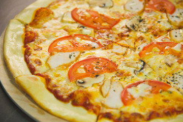 Pizza close-up