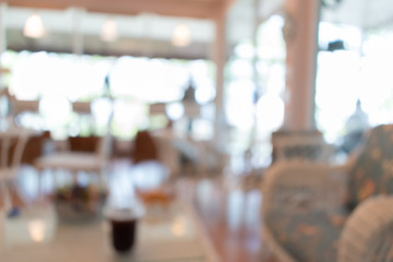 blur cafe coffee background