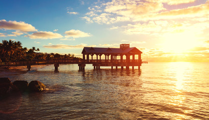Naklejka premium Key West sunrise