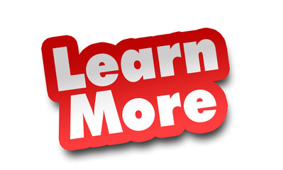 learn more concept 3d illustration isolated