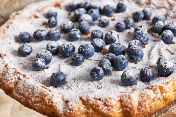 Blaubeerkuchen