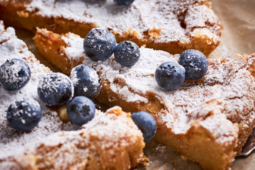 Blaubeerkuchen