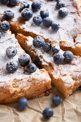 Blaubeerkuchen