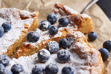Blaubeerkuchen