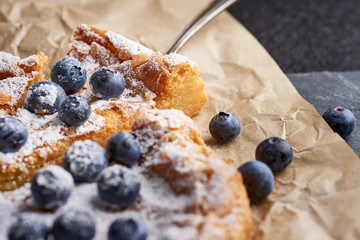 Blaubeerkuchen