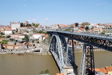 porto, portugal, bridge, river, city, panorama, architecture, view, panoramic, town, cityscape, building, skyline, landscape, urban, old, house, water, buildings, 