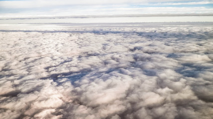 Cloudscape form plane.