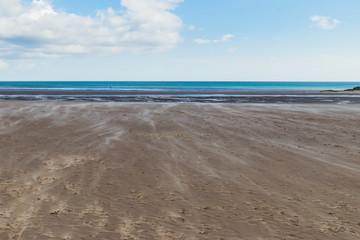 Obraz premium Wind on the beach by the sea