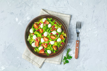 Fresh healthy delicious vegetables salad