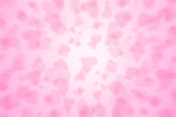 Abstract background to the Valentine's day