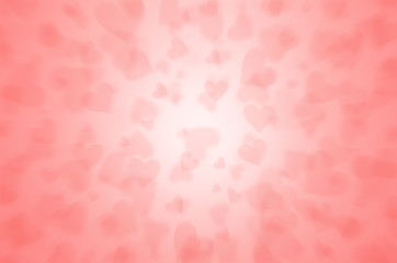 Abstract background to the Valentine's day