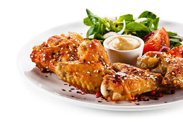 Roast chicken wings