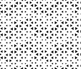 Abstract geometric pattern. Seamless vector background. White and black halftone. Graphic modern pattern. Simple lattice graphic design