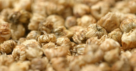 Stack of Dry Chrysanthemum