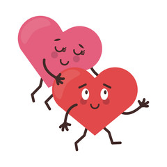 cute heart cartoon