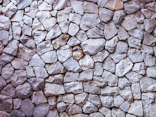 wall decorate by natural stone pattern for backdrop style