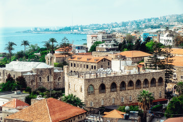 Fototapeta premium Byblos Crusader Castle, Lebanon