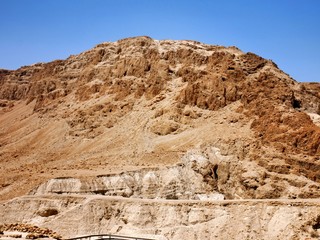 Qumran Caves at Israel