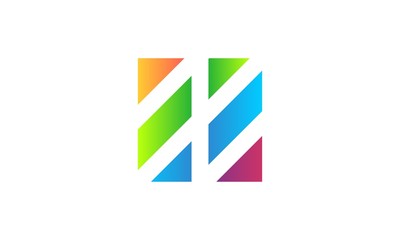abstract color logo