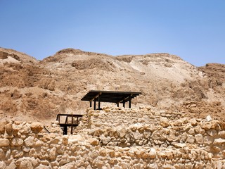 Qumran Caves at Israel