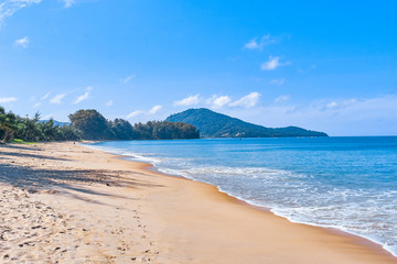Fototapeta na wymiar Beautiful idyllic landscape view in Phuket island, Thailand
