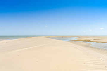 Landscape of Coroa do Aviao islet - Igarassu, Pernambuco, Brazil