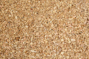 Pressed cork background