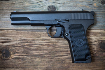 vintage Soviet Russian handgun