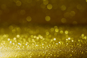 gold and white glitter abstract bokeh background Christmas	