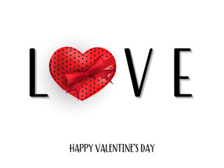 Valentine's Day background.