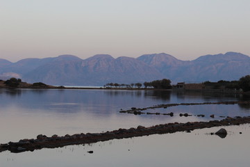 evening on the water