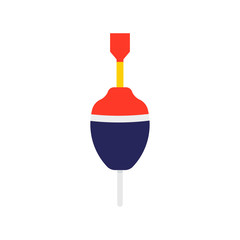 Fishing float. Fishing float Icon. Logo. Vector illustration. EPS 10.