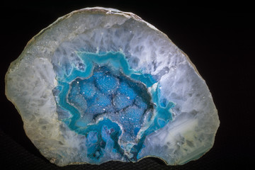 Agat - geoda agatowa © Mariusz Sowula