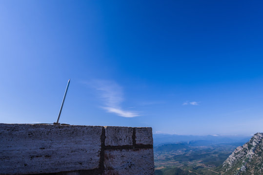 Paratonnerre dans les montagnes