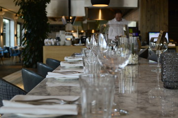 elegant table setting