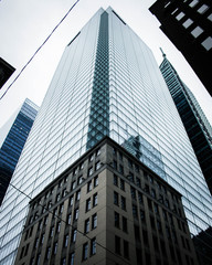 A skyscraper in Toronto