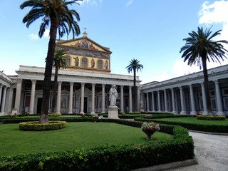 Basílica de San Pablo Extramuros, Roma.
